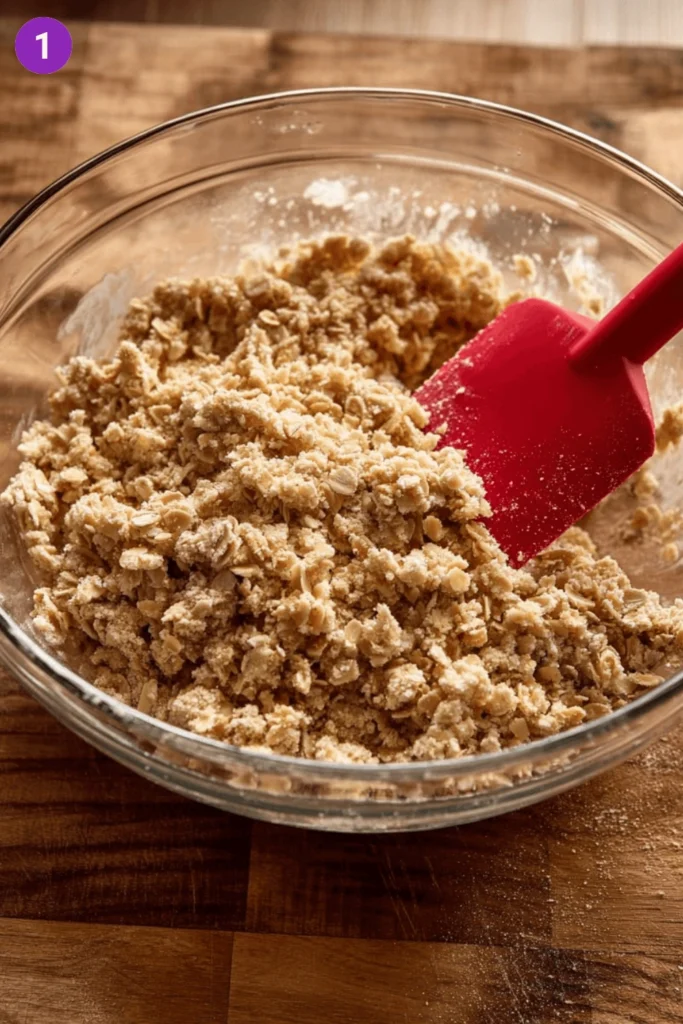 Cherry pie bars-steps