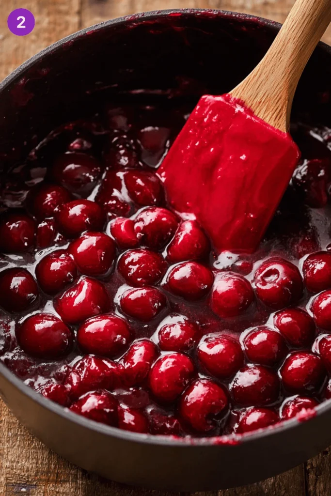 Cherry pie bars-steps1