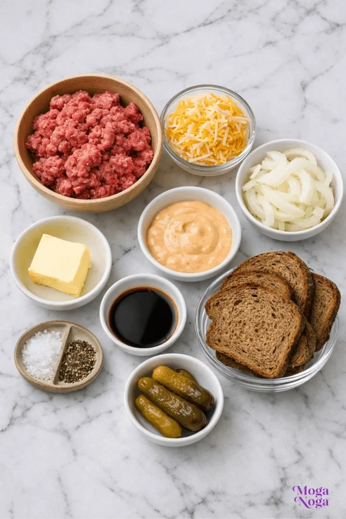 Classic Patty Melt-ingredients