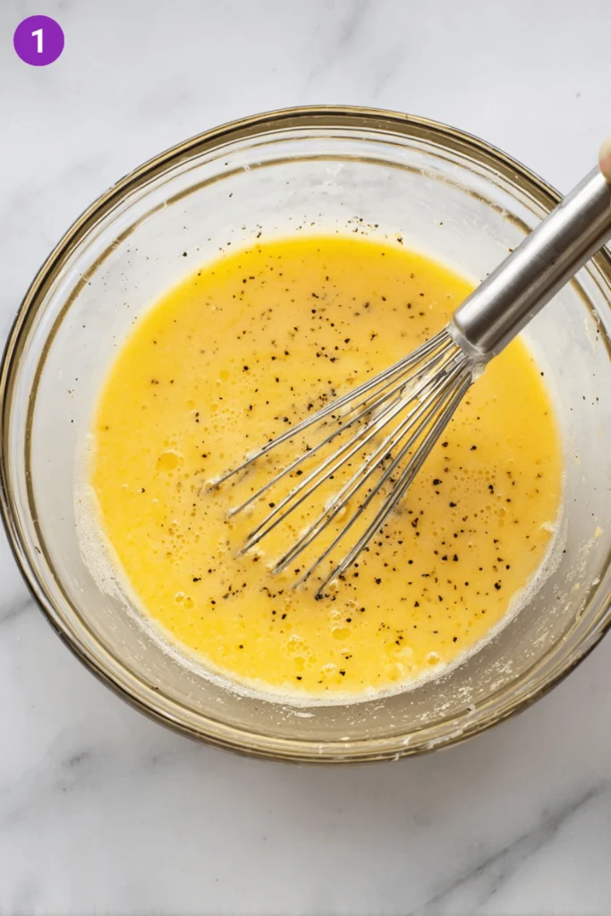 Corned beef breakfast casserole-steps1