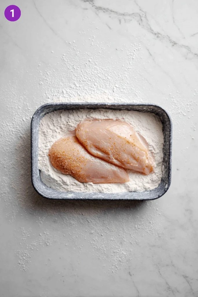 Limoncello Chicken-steps