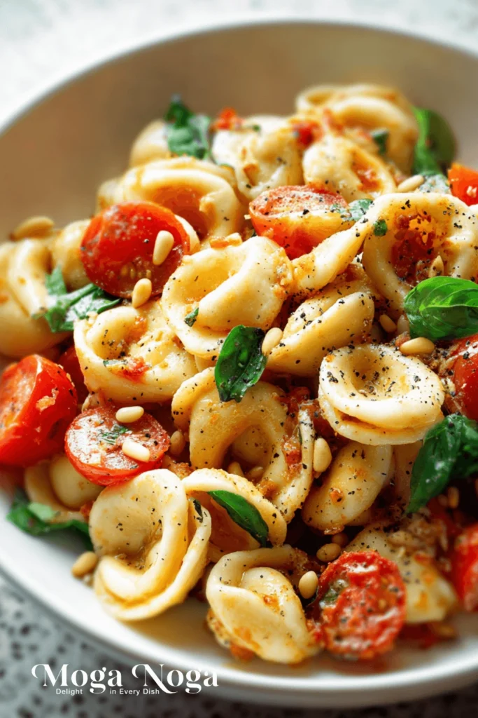 Pasta with simple cherry tomato sauce