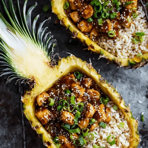 Pineapple Chicken With Rice Recipe