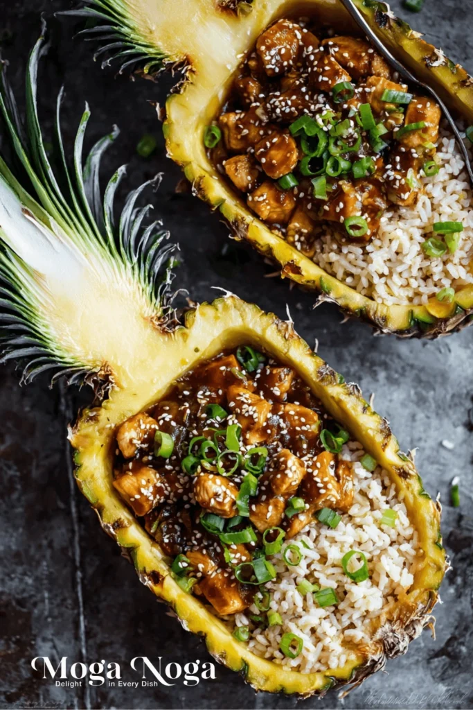 Pineapple Chicken With Rice Recipe