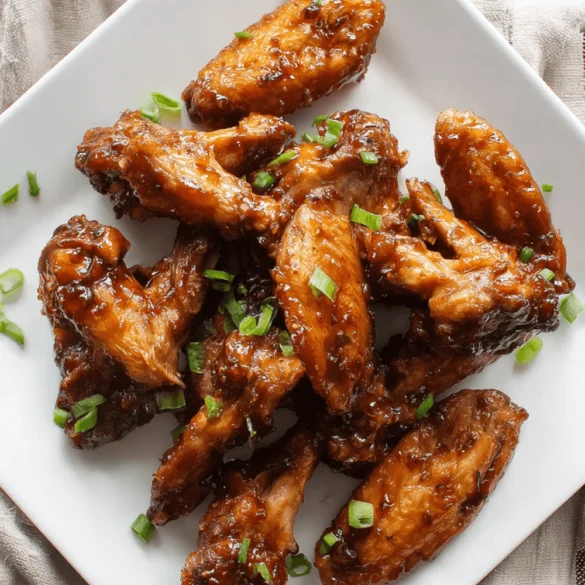 Pineapple Teriyaki Chicken Wings