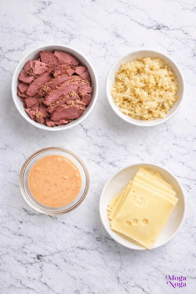 Reuben Sandwiches-ingredients