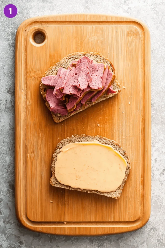 Reuben Sandwiches-steps1