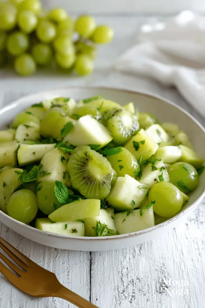 St. Patrick’s Day Green Fruit Salad-2