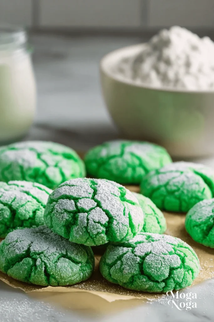 Vanilla Bean St. Patrick’s Day Cookies-1