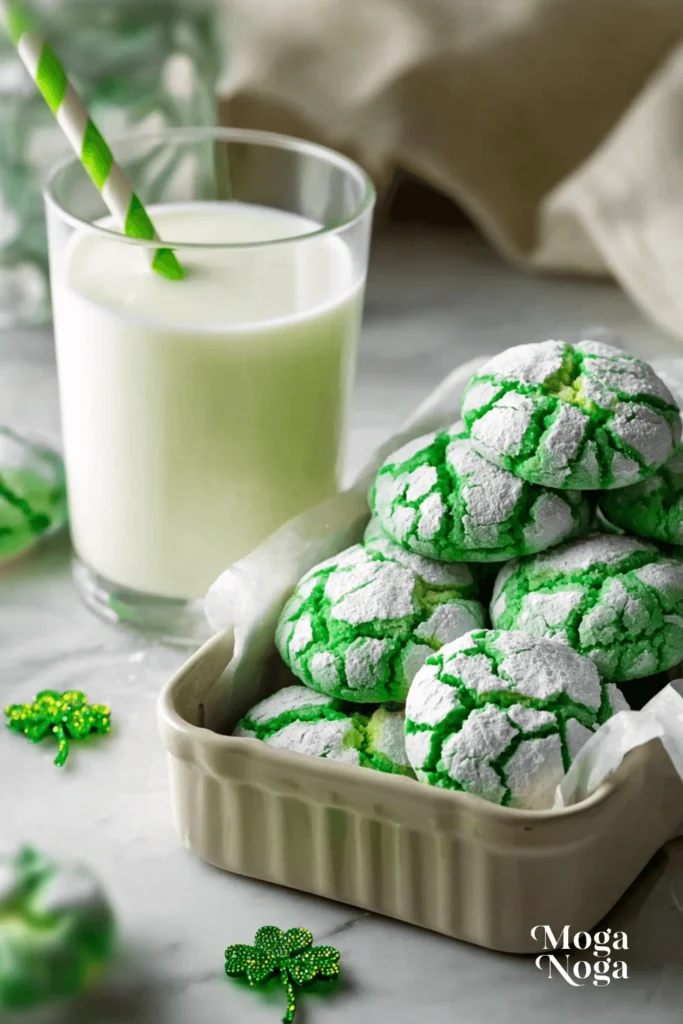 Vanilla Bean St. Patrick’s Day Cookies-3