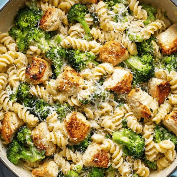 rotisserie chicken broccoli pasta