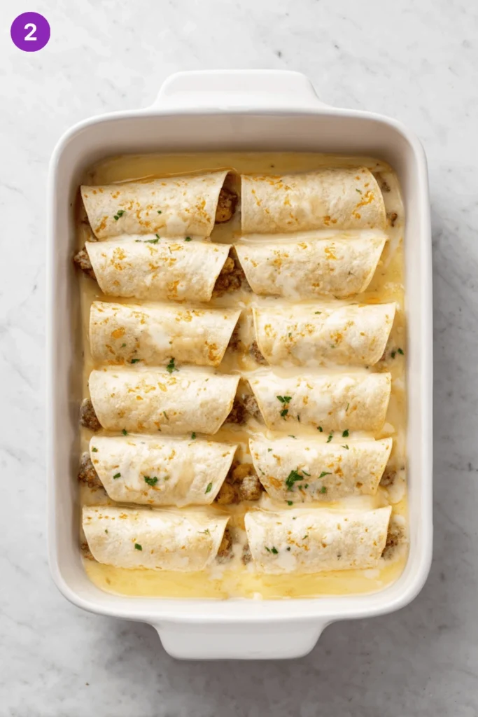 Breakfast Burrito Casserole-steps1