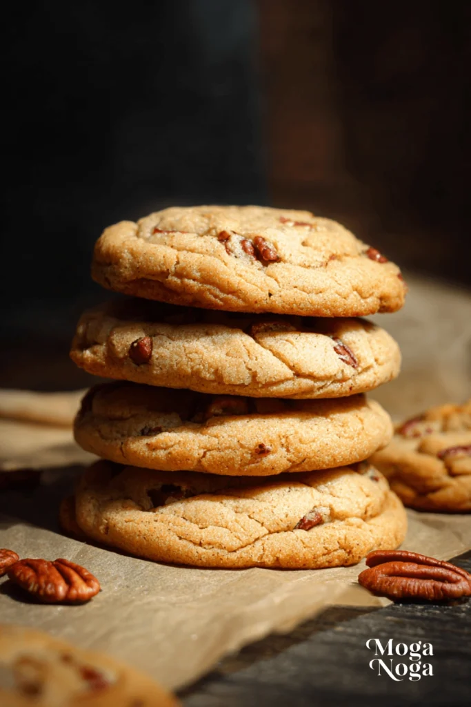 Brown butter pecan cookies-1