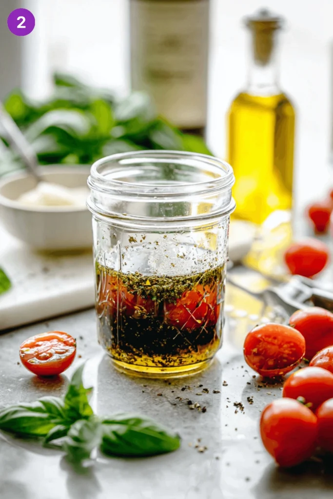 Caprese Pasta Salad-steps1