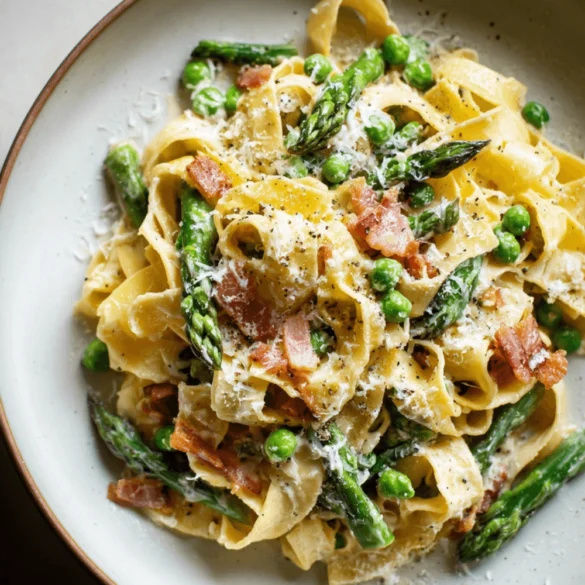 Creamy Pasta Primavera