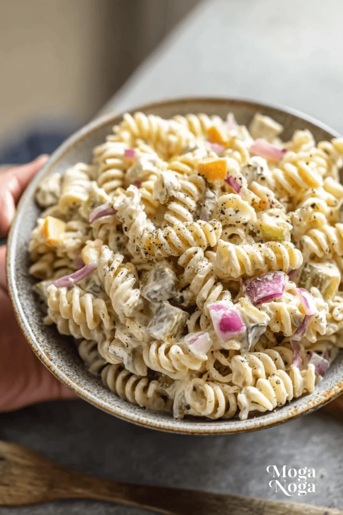 Dill Pickle Pasta Salad-1