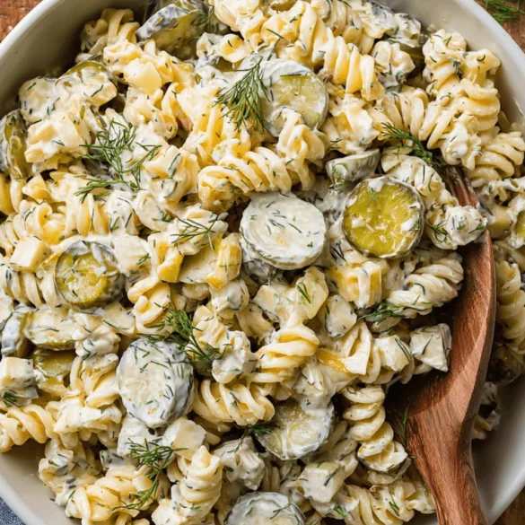 Dill Pickle Pasta Salad