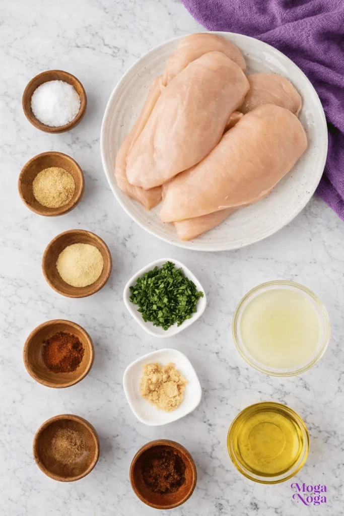 Easy Chili Lime Chicken-ingredients