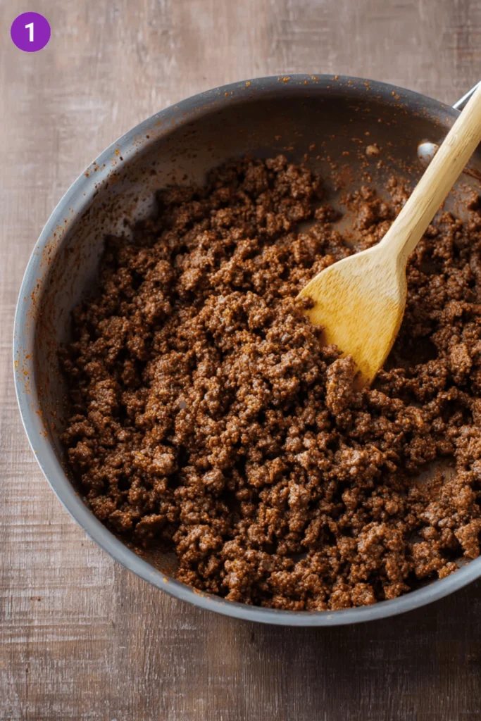 Easy Taco Salad-steps1