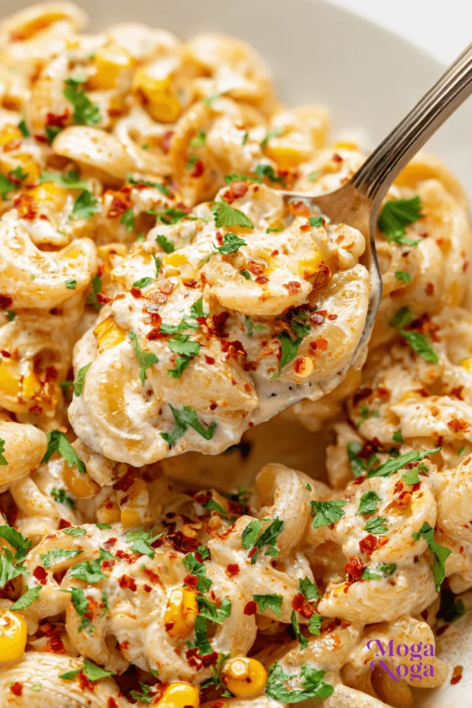 Elote pasta salad (Mexican street corn pasta salad)-1