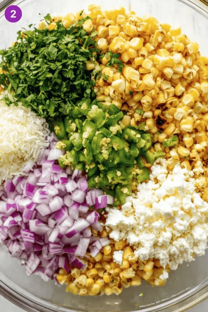 Elote pasta salad (Mexican street corn pasta salad)-steps1
