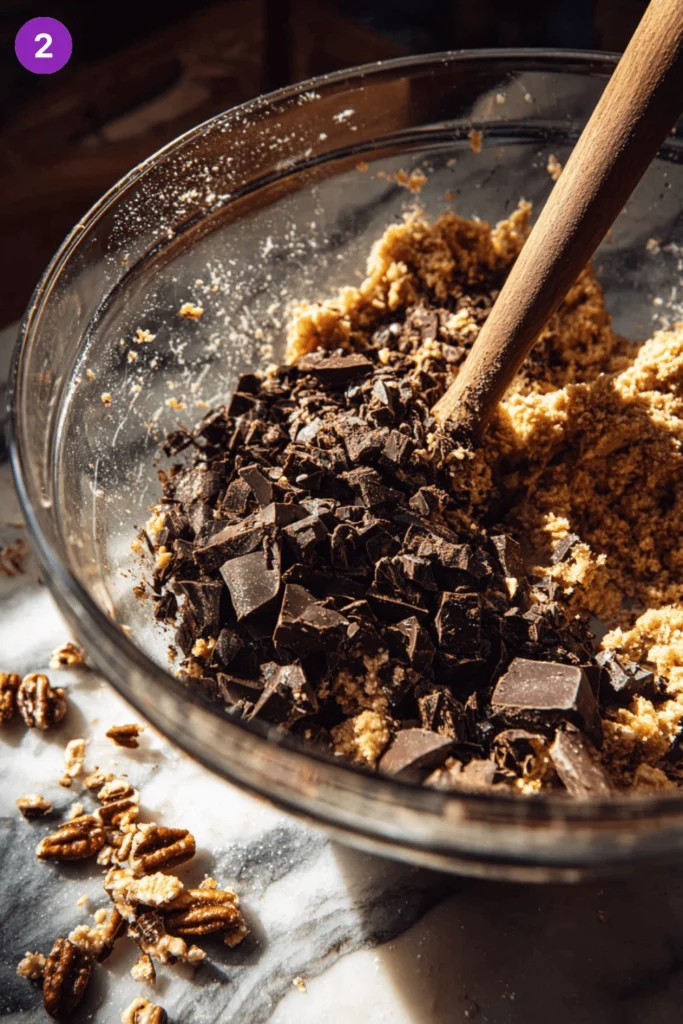 Frosted butter pecan cookies-steps1