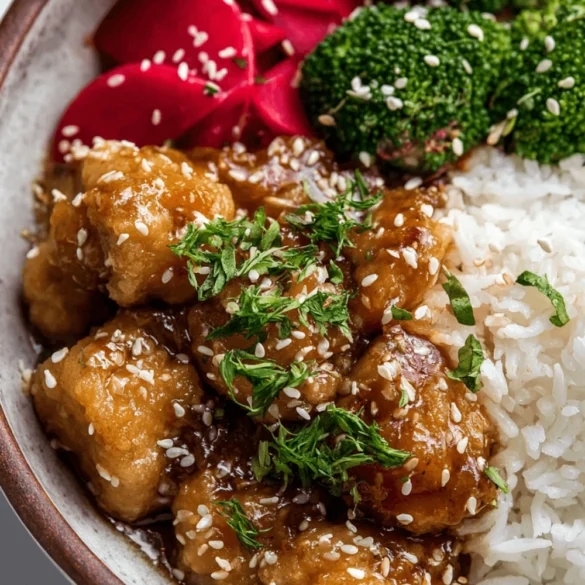 Honey Rhubarb Chicken