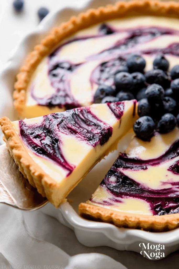 Lemon blueberry tart-1