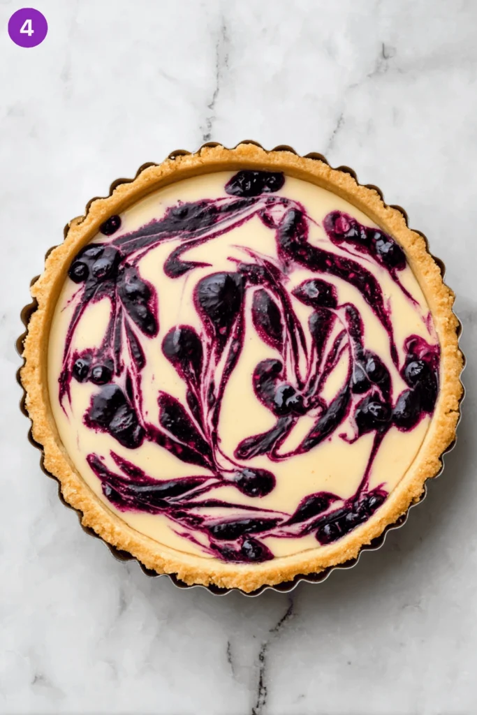 Lemon blueberry tart-steps3