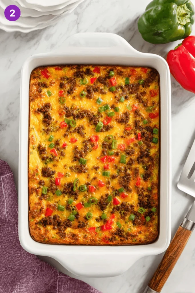 Mexican Breakfast Casserole-steps2
