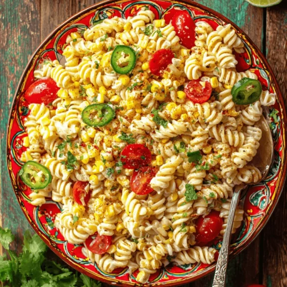 Mexican Street Corn Pasta Salad