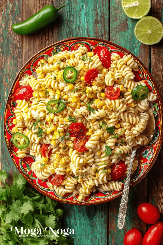 Mexican Street Corn Pasta Salad