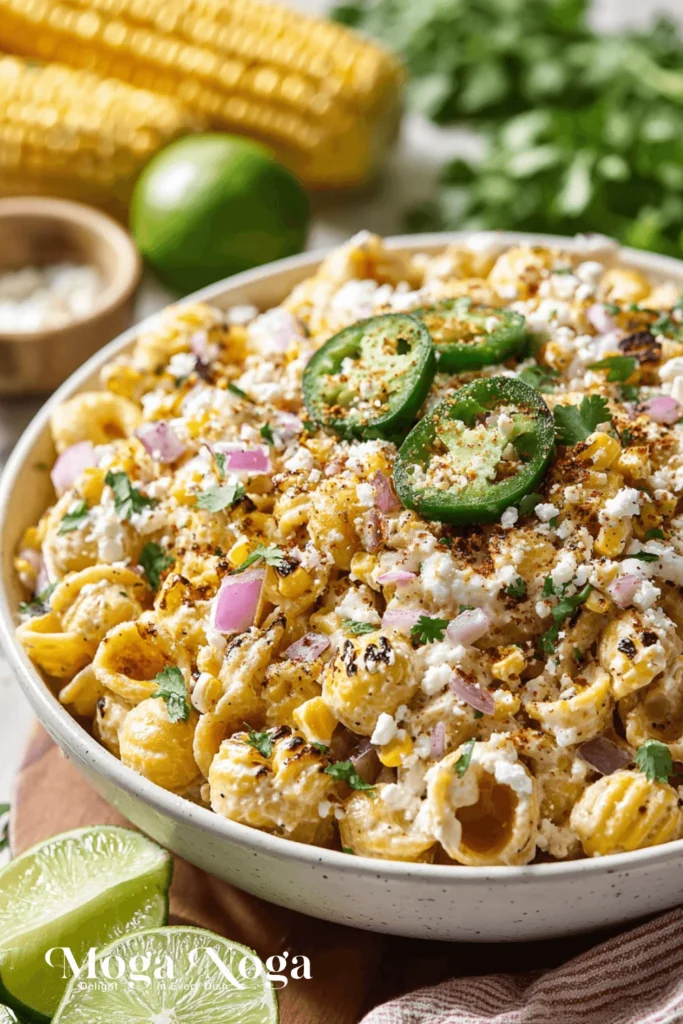 Mexican Street Corn Pasta Salad