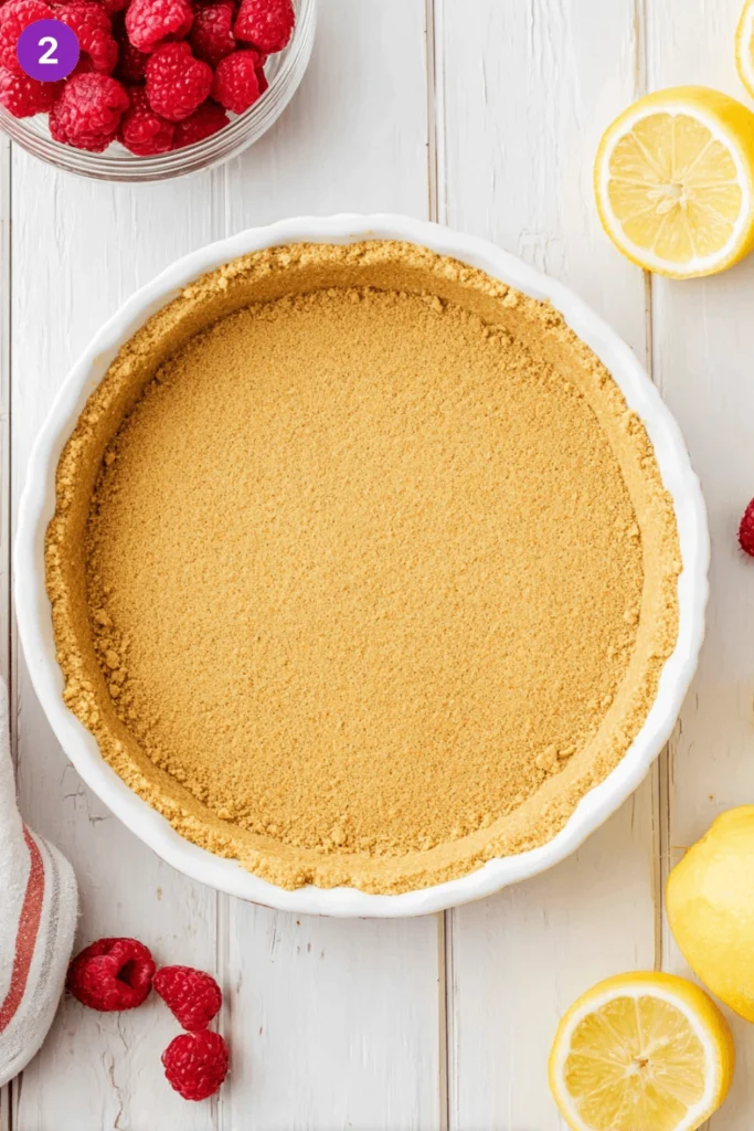 Raspberry Lemonade Pie-steps1