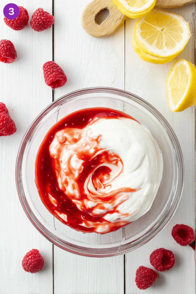 Raspberry Lemonade Pie-steps2