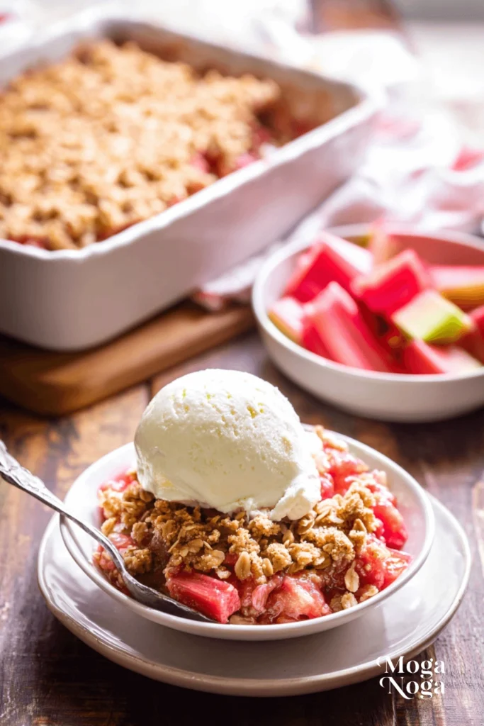 Rhubarb Crisp-1