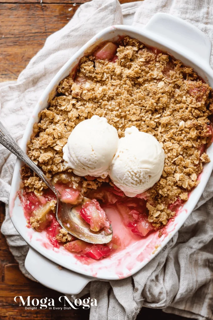 Rhubarb Crisp