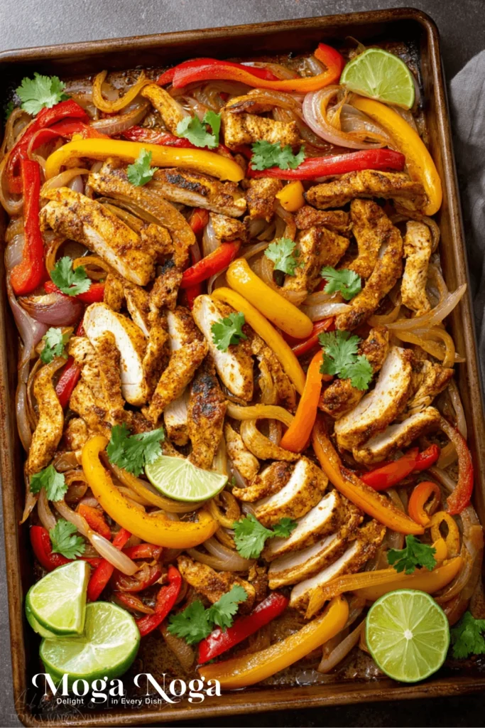 Sheet Pan Chicken Fajitas