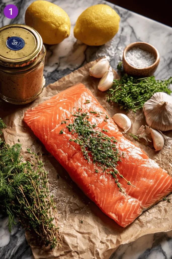 Sheet Pan Dijon Salmon and Panko Potatoes-steps