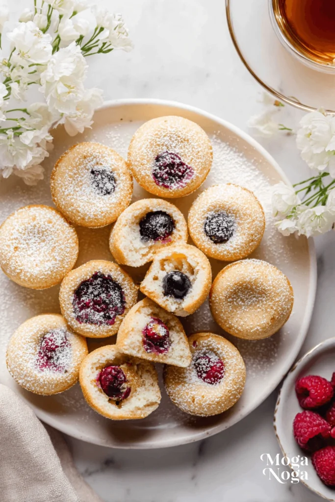 Brown Butter Berry Tea Cakes-1
