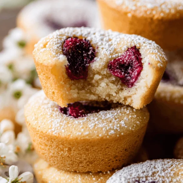 Brown Butter Berry Tea Cakes