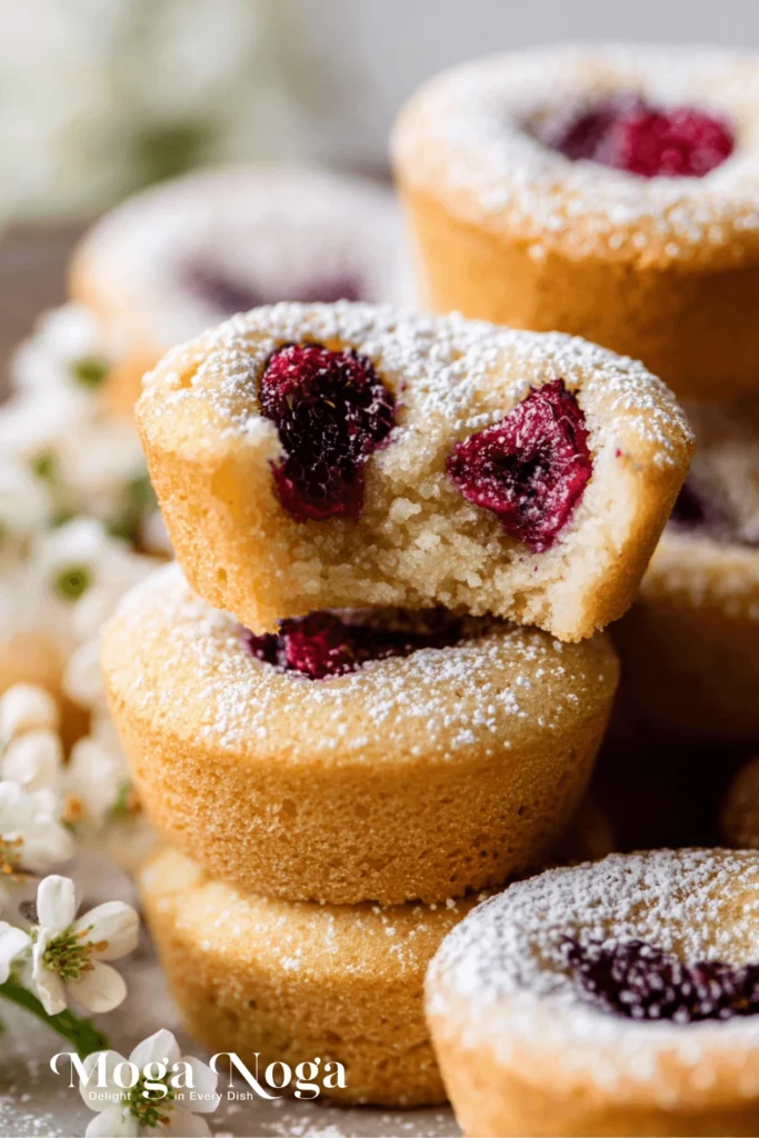 Brown Butter Berry Tea Cakes