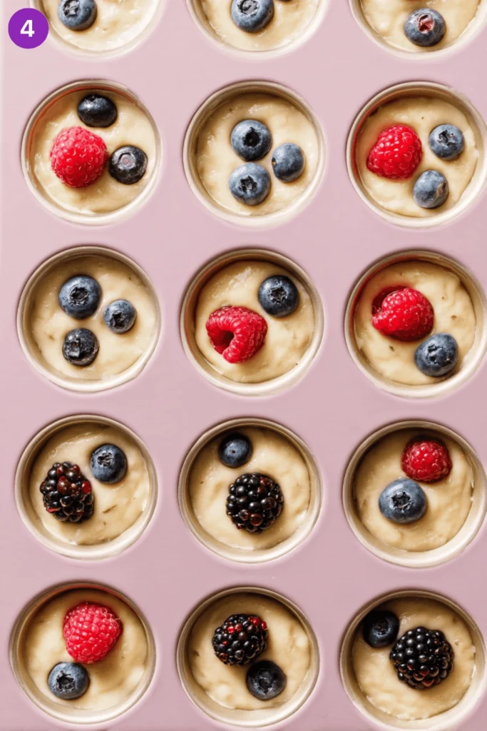 Brown Butter Berry Tea Cakes-Steps4