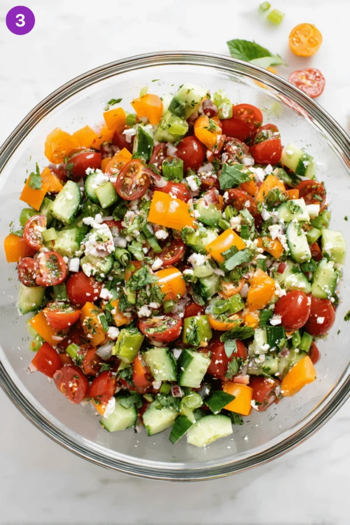 Burrata Chopped Salad-Steps2
