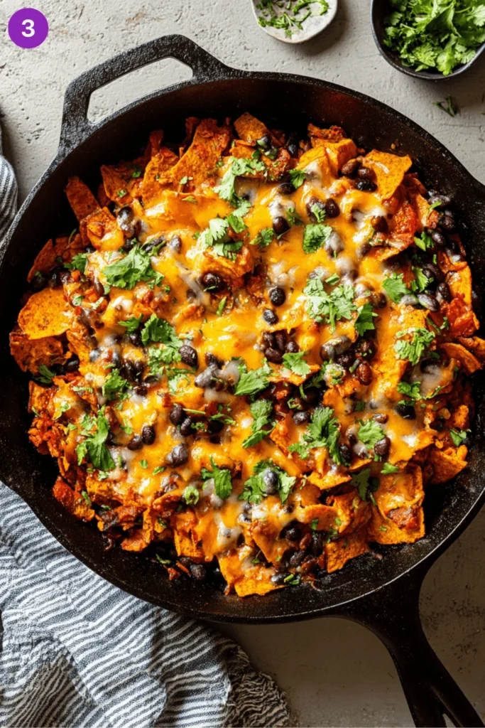 Butternut Squash and Black Bean Enchilada Skillet-Steps02