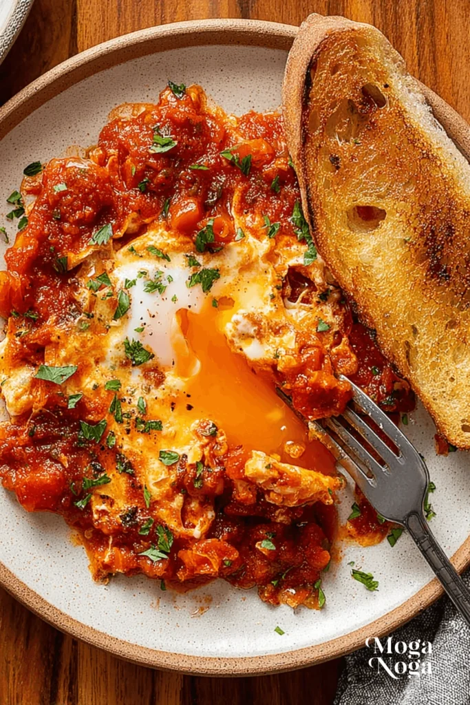 Dippy Tomato Egg Skillet-2