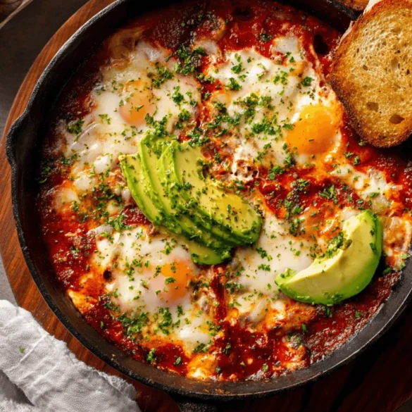 Dippy Tomato Egg Skillet