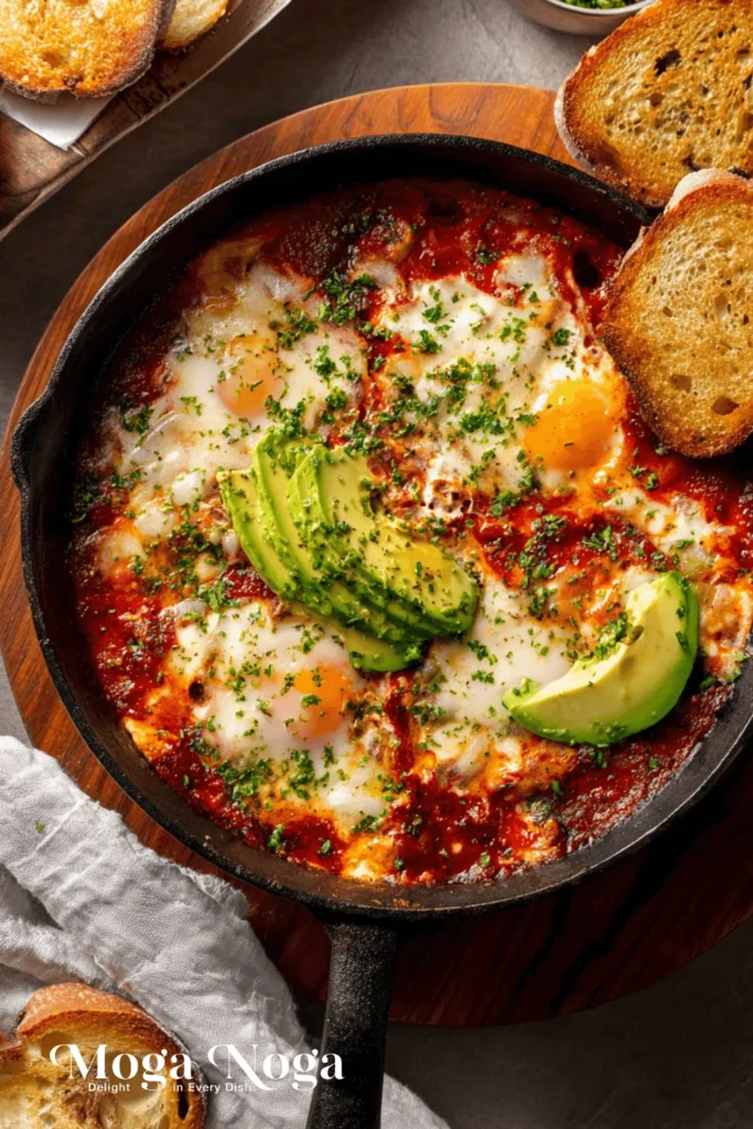 Dippy Tomato Egg Skillet