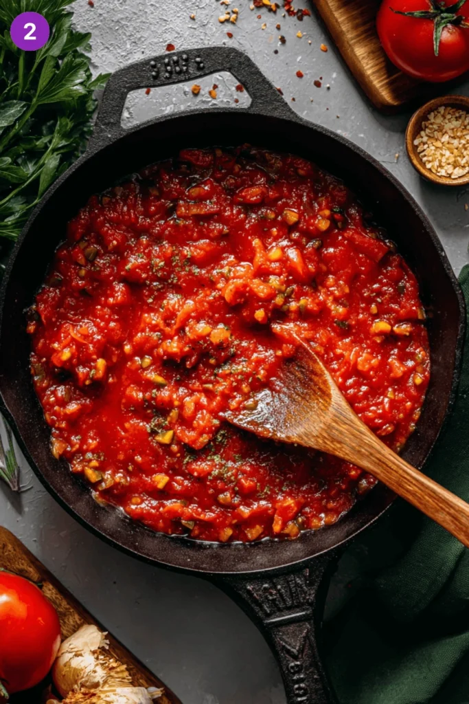 Dippy Tomato Egg Skillet-Steps2