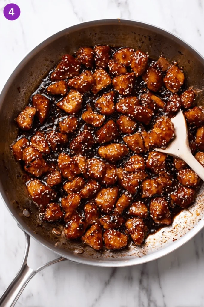 Easy Sesame Chicken-Steps4